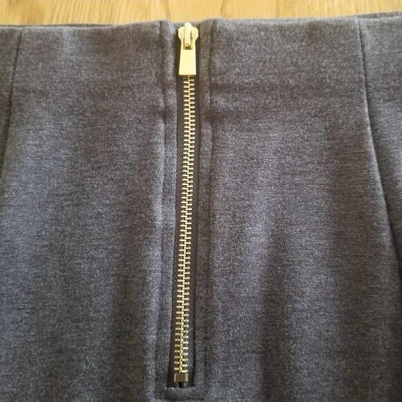 Womens Brown Philosophy Pencil Skirt with Gold Hardware Sz 10 - Picture 8 of 8